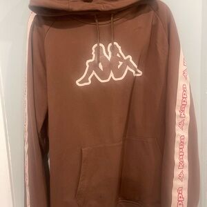 Kappa Brown Sweater with Iconic Logo